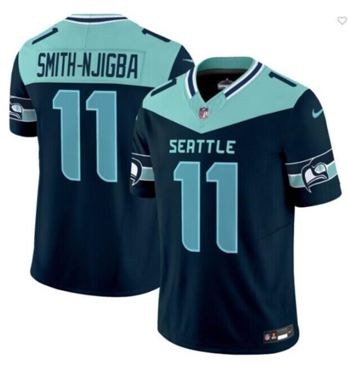 Custom Seattle Seahawks Vapor F.U.S.E. Limited Jersey